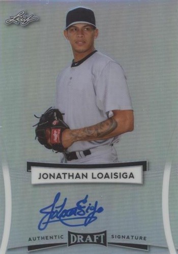 2018 Leaf Metal Draft - Jonathan Loaisiga #FB-JL1