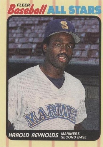 1989 Fleer Baseball All Stars - Harold Reynolds #34