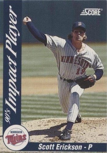1992 Score - Scott Erickson #13
