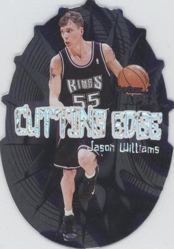 スポーツ選手 Skybox APEX CUTTING EDGE JASON WILLIAMS 1999-00 Skybox Apex Cutting Edge Die-Cut Insert #4CE Jason