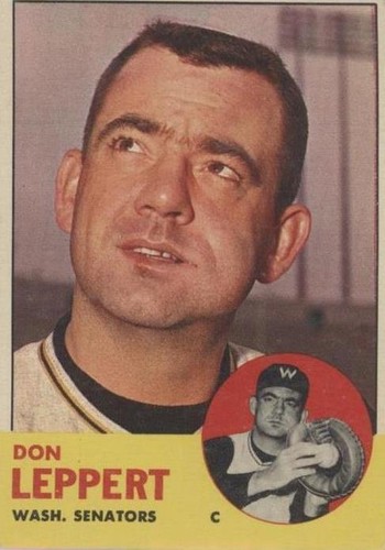 1963 Topps - Don Leppert #243
