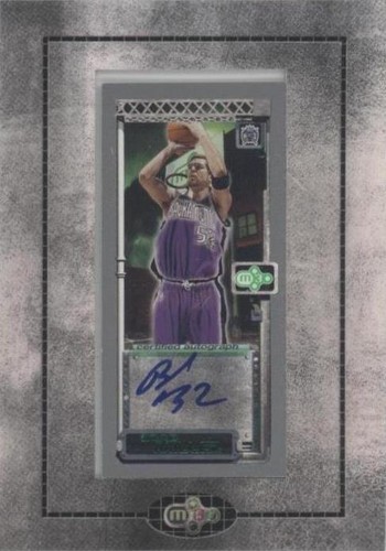 2003-04 Topps Rookie Matrix - Brad Miller #MA-BM