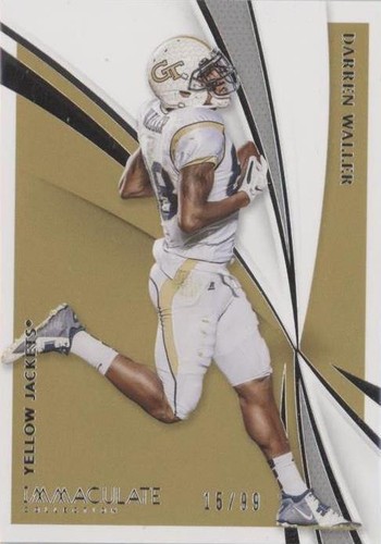 2021 Panini Immaculate Collection Collegiate Darren Waller #38