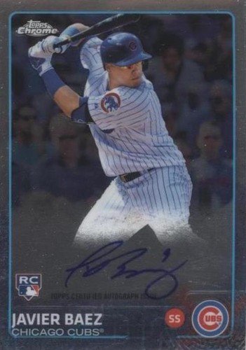 2015 Topps Chrome - Javier Báez #AR-JB