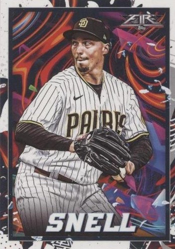 2022 Topps Fire - Blake Snell #157