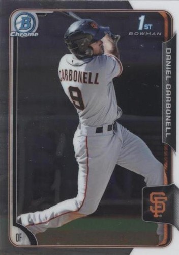 2015 Bowman Chrome - Daniel Carbonell #BCP189