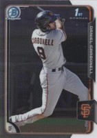 2015 Bowman Chrome - Daniel Carbonell #BCP189