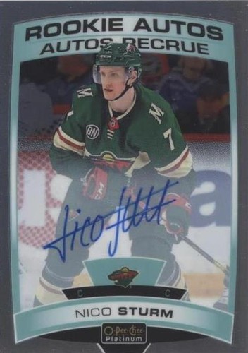 2019-20 O-Pee-Chee Platinum - Nico Sturm #R-ST