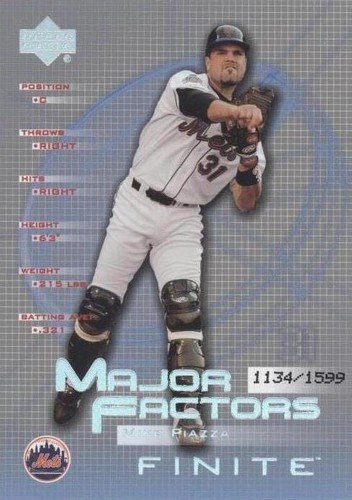 2003 Upper Deck Finite - Mike Piazza #135