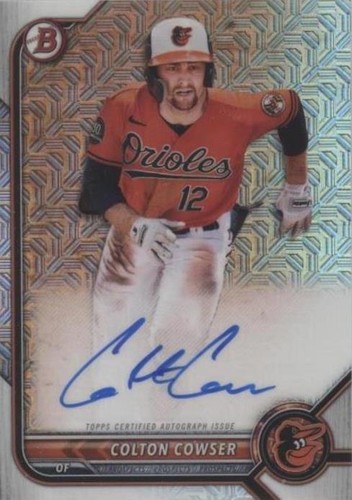 2022 Bowman Chrome - Colton Cowser #BCMA-CC