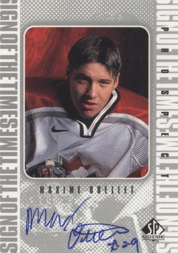 1998-99 SP Authentic - Maxime Ouellet #MAO