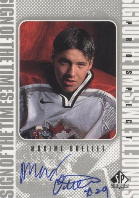 1998-99 SP Authentic - Maxime Ouellet #MAO