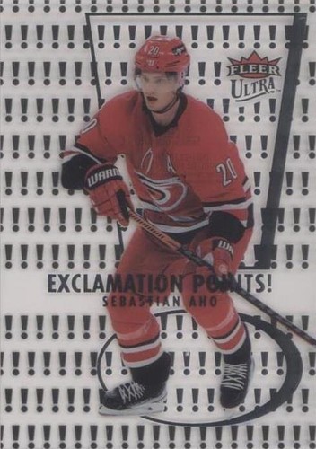 2021-22 Upper Deck Fleer Ultra - Sebastian Aho #EP-6