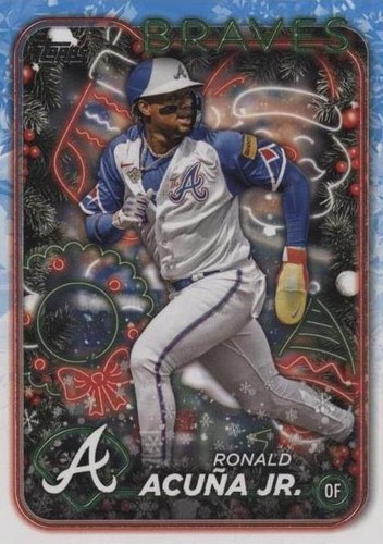 アクーニャ Jr. Topps Holiday Card 2023 #19 19 2023 Topps Holiday - Ronald Acuna Jr. #H43 Atlanta Braves