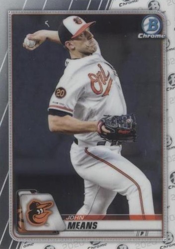 2020 Bowman Chrome - John Means #12