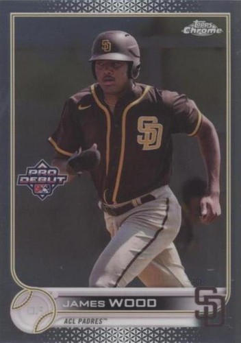 2022 Topps Pro Debut - James Wood #PDC-132