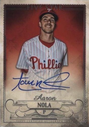 2016 Topps Five Star - Aaron Nola #FSA-AN