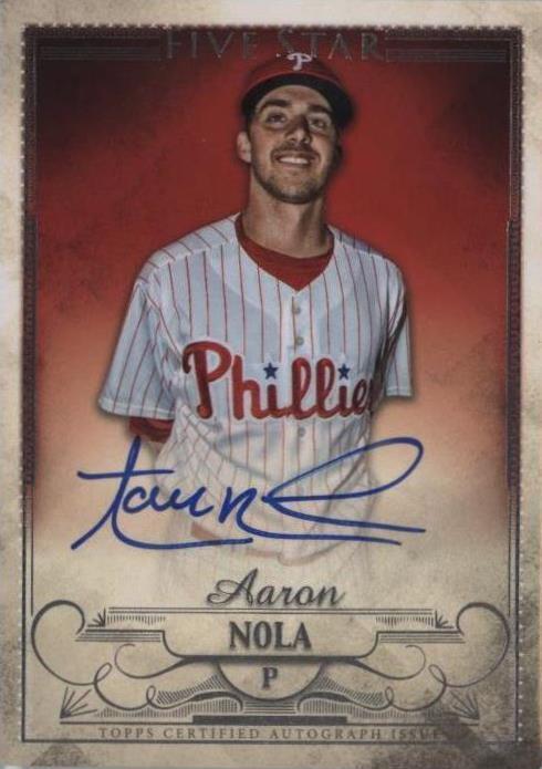 2016 Topps Five Star - Aaron Nola #FSA-AN