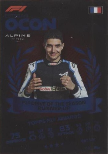 2021 Topps F1 Turbo Attax - Esteban Ocon #230
