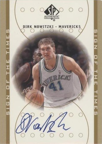 2000-01 SP Authentic - Dirk Nowitzki #DN