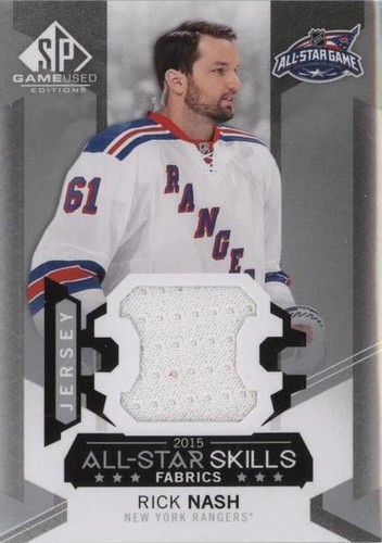 2015-16 SP Game-Used - Rick Nash #AS-28