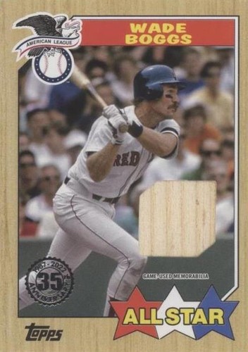 2022 Topps Series 2 - Wade Boggs #87ASR-WB