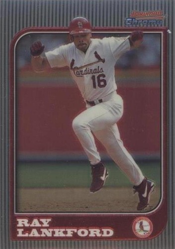 1997 Bowman Chrome - Ray Lankford #28