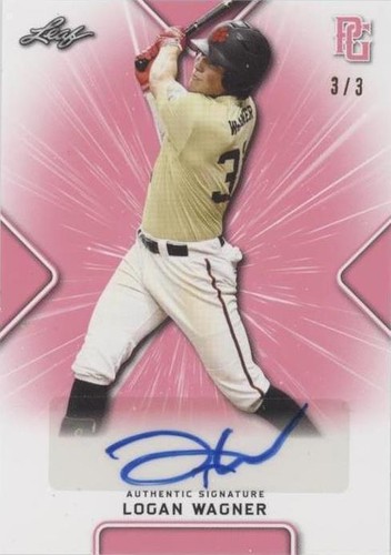 2021 Leaf Perfect Game National Showcase - Logan Wagner #BA-LW1