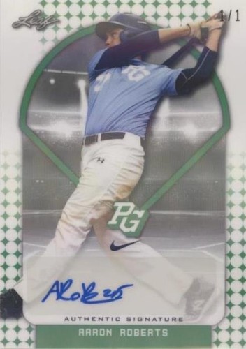 2018 Leaf Perfect Game National Showcase - Aaron Roberts #BA-AR1