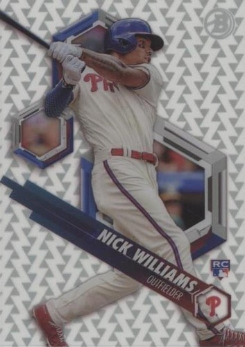 2018 Bowman High Tek - Nick Williams #RHT-NW