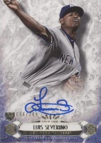2016 Topps Tier One - Luis Severino #BOA-LSE