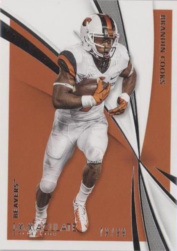 2021 Panini Immaculate Collection Collegiate Brandin Cooks #39