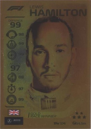 2020 Topps F1 Turbo Attax - Lewis Hamilton #174