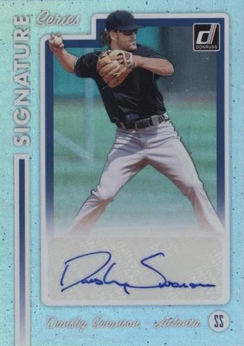 2017 Panini Donruss - Dansby Swanson #SS-DS