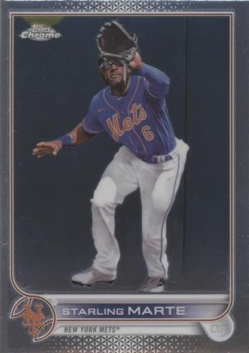 2022 Topps Chrome Sonic - Starling Marte #132