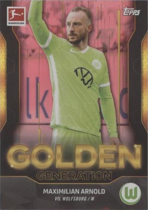 2021-22 Topps Bundesliga Maximilian Arnold #GG-MA