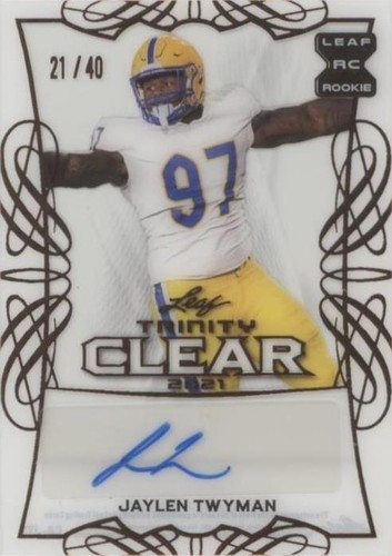 2021 Leaf Trinity Jaylen Twyman #CA-JT1