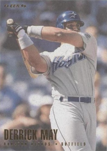 1996 Fleer - Derrick May #415