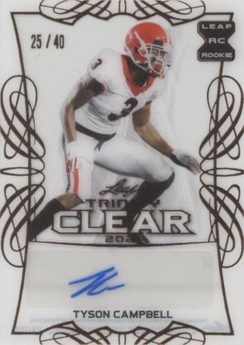 2021 Leaf Trinity Tyson Campbell #CA-TC1