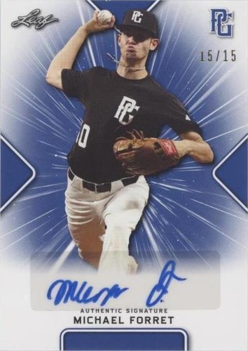 2021 Leaf Perfect Game National Showcase - Michael Forret #BA-MF1