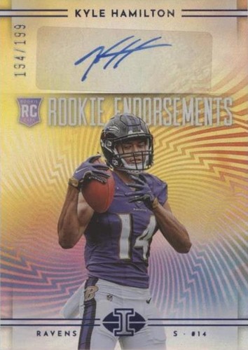 2022 Panini Illusions Kyle Hamilton #RE-KH