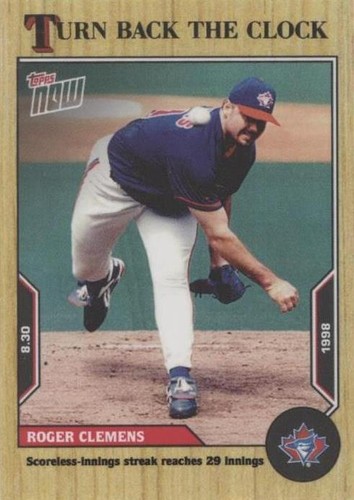 2022 Topps Now Turn Back the Clock - Roger Clemens #153