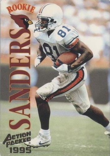 1995 Action Packed Frank Sanders #117