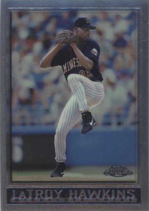 1998 Topps Chrome - LaTroy Hawkins #197