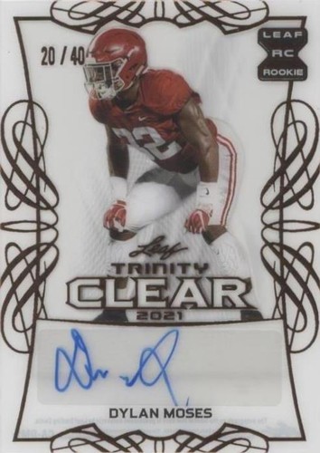2021 Leaf Trinity Dylan Moses #CA-DM1