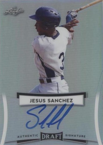 2018 Leaf Metal Draft - Jesus Sanchez #FB-JS2