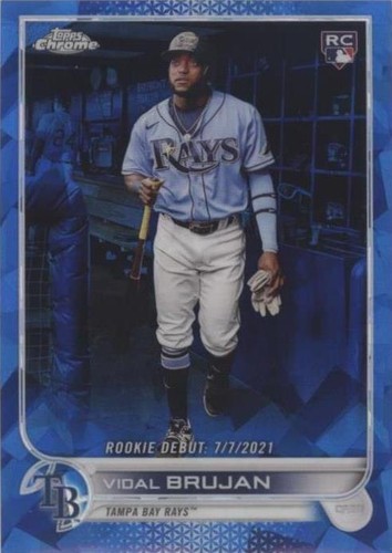 2022 Topps Chrome Update Series Sapphire Edition - Vidal Brujan #US249