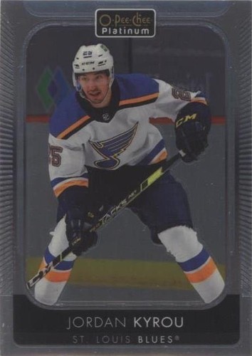 2021-22 O-Pee-Chee Platinum - Jordan Kyrou #151