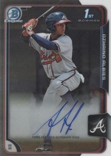 2015 Bowman - Ozzie Albies #BCAP-OAL
