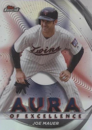 2022 Topps Finest - Joe Mauer #AE-JMA